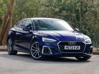 Used Audi A5 S-Line 163 HP (119 kW) 2023 Blue Coupe