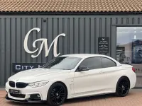Begagnad BMW 420 M Sport 2014 Vit Cab