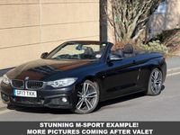Used BMW 420 M Sport 190 HP (139 kW) 2017 Black Cabriolet
