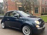 Used Fiat 500 Lounge 69 HP (50 kW) 2014 Blue Hatchback