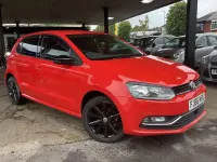 Used VW Polo Match 90 HP (66 kW) 2024 Red Hatchback