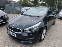 Used Kia Ceed 89 HP (65 kW) 2016 Black Hatchback