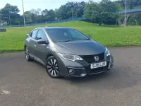 Used Honda Civic SE Plus 100 HP (73 kW) 2015 Grey Hatchback
