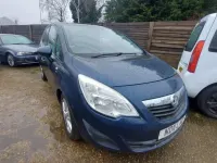 Used Vauxhall Meriva 100 HP (73 kW) 2011 Blue MPV