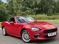 Used Fiat 124 Spider Classica 140 HP (102 kW) 2018 Red Cabriolet
