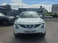 Used Nissan Juke Acenta 115 HP (84 kW) 2015 White SUV
