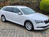 Used Skoda Superb SE Technology 150 HP (110 kW) 2019 White Estate