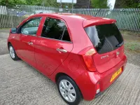 Used Kia Picanto 84 HP (61 kW) 2017 Red Hatchback