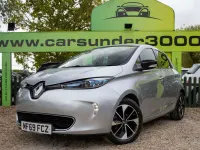 Begagnad Renault Zoe Dynamique 64 kW (88 HK) 2019 Grå Halvkombi