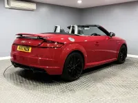 Used Audi TT Roadster Black Edition 180 HP (132 kW) 2017 Red Cabriolet