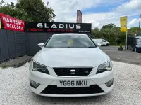 Używany Seat Leon FR 150 KM (110 kW) 2016 Biały Hatchback