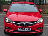 Used Vauxhall Astra SRi 2016 Red Hatchback