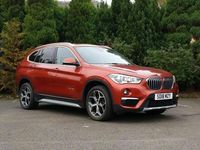 Used BMW X1 xLine 150 HP (110 kW) 2018 Orange SUV