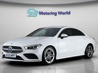 Used Mercedes CLA200 AMG line 161 HP (118 kW) 2019 White Coupe