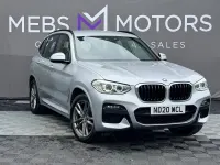 Used BMW X3 M Sport 190 HP (139 kW) 2020 Silver SUV