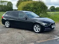 Used BMW 320 Efficient Dynamics 163 HP (119 kW) 2017 Black Estate
