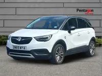 Used Vauxhall Crossland X 108 HP (79 kW) 2020 White SUV