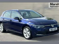 Used VW Golf VIII Style 128 HP (94 kW) 2021 Blue Hatchback