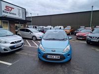 Used Ford Ka 69 HP (50 kW) 2014 Blue Hatchback