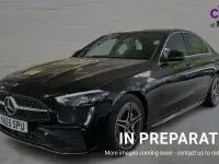 Used Mercedes C200 AMG line 204 HP (150 kW) 2025 Black Sedan