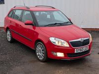 Used Skoda Fabia Elegance 2010 Red Estate