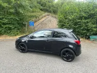 Used Vauxhall Corsa Edition 75 HP (55 kW) 2016 Black Hatchback