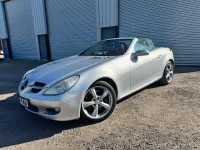Used Mercedes SLK350 272 HP (200 kW) 2004 Silver Cabriolet