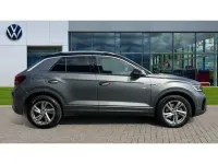 Used VW T-Roc R-line 190 HP (139 kW) 2023 Indium grey metallic flat black SUV