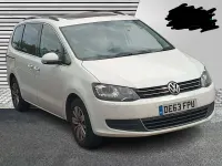 Used VW Sharan SE 2013 White MPV