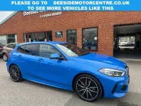 Used BMW 118 M Sport 150 HP (110 kW) 2021 Blue Hatchback