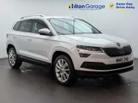 Used Skoda Karoq SE L 115 HP (84 kW) 2018 White SUV