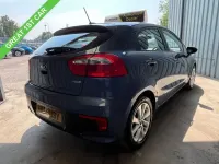 Used Kia Rio 89 HP (65 kW) 2015 Blue Hatchback