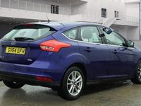 Used Ford Focus Zetec 2014 Blue Hatchback