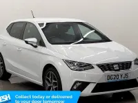 Used Seat Ibiza XCELLENCE 116 HP (85 kW) 2020 White Hatchback