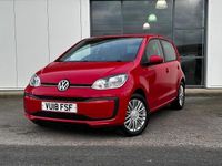Used VW up! move up! 60 HP (44 kW) 2018 Red Hatchback