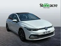 Used VW Golf VIII Style 147 HP (108 kW) 2020 White Hatchback