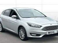 Used Ford Focus Zetec 101 HP (74 kW) 2018 Silver Hatchback