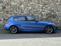Used BMW 118 M Sport 150 HP (110 kW) 2019 Blue Hatchback