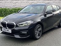 Used BMW 118 Sport Line 140 HP (102 kW) 2019 Black Hatchback