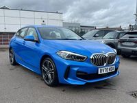 Used BMW 118 M Sport 138 HP (101 kW) 2020 Blue Hatchback