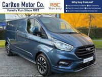 Used Ford Transit Custom Sport 185 HP (136 kW) 2021 Blue Van