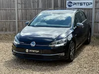 Used VW Golf VII SE 130 HP (95 kW) 2018 Black Hatchback