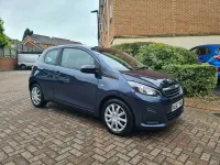 Used Peugeot 108 Active 68 HP (50 kW) 2017 Blue Hatchback