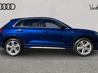 Used Audi Q3 S-Line 150 HP (110 kW) 2021 Blue SUV