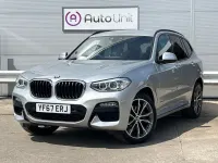 Used BMW X3 M Sport 190 HP (139 kW) 2017 Silver SUV