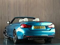 Used BMW 420 M Sport 184 HP (135 kW) 2019 Blue Cabriolet