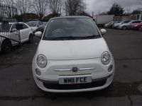 Used Fiat 500 Lounge 69 HP (50 kW) 2011 White Hatchback