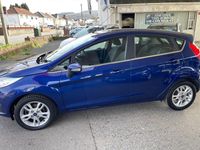 Used Ford Fiesta Zetec 2015 Blue Hatchback