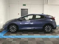 Used Honda Civic SE Plus 2016 Blue Hatchback