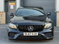 Used Mercedes E220 AMG line 2017 Black Sedan